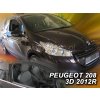 Deflektory na Peugeot 208 3-dvere 2012-2019 (predné) Deflektory na Peugeot 208 3-dvere 2012-2019 (predné)