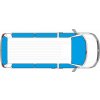 CARBEST Vnútorná termoclona pre VW Caddy 5 DR od roku 2020 - 8 ks