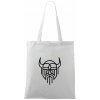 Viking logo - Taška bavlnená - 42 x 38 cm ( Biela ) Viking logo - Taška bavlnená - 42 x 38 cm ( Biela )