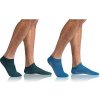 Bellinda AIR IN-SHOE SOCKS 2 páry BE477554 zelená modrá
