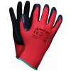 Ochranné rukavice GNYLEX, červená priadza, čierna latexová dlaň, veľkosť 7, VASKO Ochranné rukavice GNYLEX, červená priadza, čierna latexová dlaň, veľkosť 7, VASKO