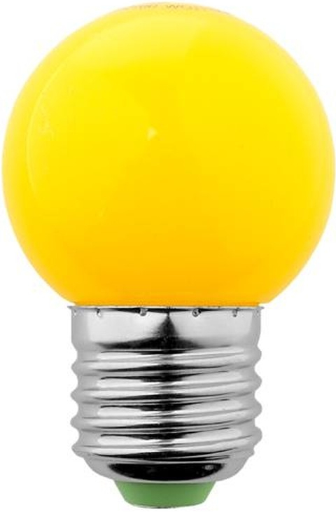 Spectrum LED žiarovka 1W YELLOW E27