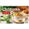 Nástenný kalendár riadkový 22,6x13,9 cm - Gazdinka 2026 Nástenný kalendár riadkový 22,6x13,9 cm - Gazdinka 2026