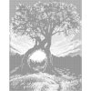 ZUTY Bodkovanie - ROMANTICKÉ STROMY Rámovanie: bez rámu a bez vypnutia plátna, Rozmer: 40x50 cm ZUTY Bodkovanie - ROMANTICKÉ STROMY Rámovanie: bez rámu a bez vypnutia plátna, Rozmer: 40x50 cm