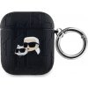 Karl Lagerfeld PU Embossed Karl and Choupette Heads Puzdro pre AirPods 1/2 Black Karl Lagerfeld PU Embossed Karl and Choupette Heads Puzdro pre AirPods 1/2 Black