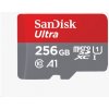 Karta SanDisk MicroSDXC 256 GB Ultra (100 MB/ s, Class 10, Android) + adaptér SDSQUNR-256G-GN6TA Karta SanDisk MicroSDXC 256 GB Ultra (100 MB/ s, Class 10, Android) + adaptér SDSQUNR-256G-GN6TA