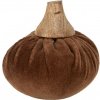 Clayre & Eef Hnedá textilná dekorácia tekvice Pumpkin S - Ø 9*8 cm - Clayre & Eef Clayre & Eef Hnedá textilná dekorácia tekvice Pumpkin S - Ø 9*8 cm - Clayre & Eef