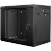 Nástěnný rack 19'' 9U 600X450mm černý flat pack WF01-6409-10B Lanberg Nástěnný rack 19'' 9U 600X450mm černý flat pack WF01-6409-10B Lanberg