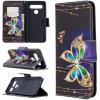 Peňaženkové kožené puzdro na LG K61 - Butterfly Peňaženkové kožené puzdro na LG K61 - Butterfly