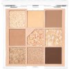 Unleashia Glitterpedia Eye Palette 2 All of Brown Paleta vegánskych očných tieňov 6,6 g