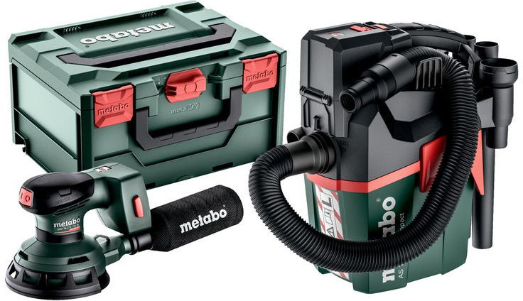 Metabo SET SXA 18 LTX 125 BL + AS 18 L PC COMPACT 691199000