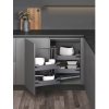 SLEPÝ ROH STYLE, ANTRACIT, KOŠE S PLNÝM DNOM, ANTRACIT, ĽAVÝ 850-940x530x959MM SLEPÝ ROH STYLE, ANTRACIT, KOŠE S PLNÝM DNOM, ANTRACIT, ĽAVÝ 850-940x530x959MM