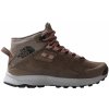 The North Face W Cragstone Leather Mid Wp hnedá