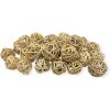 Ratanové guličky 3cm 30g (25-30ks) - prírodné Ratanové guličky 3cm 30g (25-30ks) - prírodné