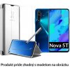 Otváracie Púzdro Luxria Clear View pre Huawei - Strieborné pre Huawei: Nova 5T Otváracie Púzdro Luxria Clear View pre Huawei - Strieborné pre Huawei: Nova 5T