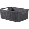 Curver JUTE M 12L antracit 36x15x28 cm Curver JUTE M 12L antracit 36x15x28 cm