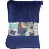 DEKA VANKÚŠ TURISTICKÝ CESTOVNÝ DO LIETADLA AUTA 2V1 FLEECE 160X100 TMAVOMODRÁ DEKA VANKÚŠ TURISTICKÝ CESTOVNÝ DO LIETADLA AUTA 2V1 FLEECE 160X100 TMAVOMODRÁ