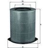 Vzduchový filter MAHLE LX 832