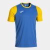 CANCHA SHORT SLEEVE T-SHIRT dres / tričko azúrová žltá 4XL CANCHA SHORT SLEEVE T-SHIRT dres / tričko azúrová žltá 4XL