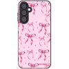 Picasee silikónový čierny obal pre Samsung Galaxy A25 A256B 5G - Bow Aesthetic Picasee silikónový čierny obal pre Samsung Galaxy A25 A256B 5G - Bow Aesthetic