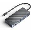Orico Dokovací stanice/replikátor Dokovací stanice Orico USB-C s M.2 NVMe/SATA pouzdrem, USB-A/C 10 Gbps, HDMI 4K, PD 100W, RJ45 Orico Dokovací stanice/replikátor Dokovací stanice Orico USB-C s M.2 NVMe/SATA pouzdrem, USB-A/C 10 Gbps, HDMI 4K, PD 100W, RJ45