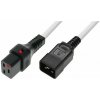 Digitus Napájecí kabel IEC LOCK Napájecí kabel 3x1,5 mm2 IEC C20 rovný/IEC C19 rovný v/z 2 m bílý - IEC-PC1299 Digitus Napájecí kabel IEC LOCK Napájecí kabel 3x1,5 mm2 IEC C20 rovný/IEC C19 rovný v/z 2 m bílý - IEC-PC1299