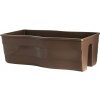 Nohel Garden Truhlík WAVE na zábradlí plastový hnědý - 60x20x29cm Nohel Garden Truhlík WAVE na zábradlí plastový hnědý - 60x20x29cm