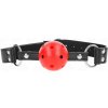 Kink - Breathable Ball 4 cm Gag With Double Rivet Leather 62.5 X 2.5 cm Adjustable 42-58 C Kink - Breathable Ball 4 cm Gag With Double Rivet Leather 62.5 X 2.5 cm Adjustable 42-58 C