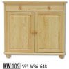 Drewmax Kredenc KW109 masiv (Barva dřeva: Olše) Drewmax Kredenc KW109 masiv (Barva dřeva: Olše)