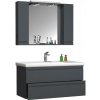 VCM VCM 3-dielna umývadlová skrinka Silora XL, antracit VCM VCM 3-dielna umývadlová skrinka Silora XL, antracit