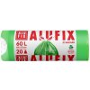 Alufix Vrecia na odpadky zaťahovacie HDPE 60 l 15µm 20 ks zelené Alufix Vrecia na odpadky zaťahovacie HDPE 60 l 15µm 20 ks zelené