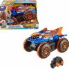 Mattel Hot Wheels Monster Truck velký truck Tiger Shark Mattel Hot Wheels Monster Truck velký truck Tiger Shark