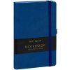 NOTIQUE Notes Tmavomodrý, linajkový 13 x 21 cm NOTIQUE Notes Tmavomodrý, linajkový 13 x 21 cm