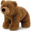 Teddies Medveď hnedý plyš plnený guličkami 0m+ Teddies Medveď hnedý plyš plnený guličkami 0m+