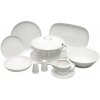 TOM, Jedálenská súprava 26 dielov, biela, Thun TOM, Jedálenská súprava 26 dielov, biela, Thun
