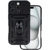 TopQ Ultra odolný Armor Lens pre iPhone 16 Pro čierny TopQ Ultra odolný Armor Lens pre iPhone 16 Pro čierny