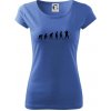 Evolúcia baseball pálkar náprah + loptička - Dámske tričko Pure - 2XL ( Svetlomodrá ) Evolúcia baseball pálkar náprah + loptička - Dámske tričko Pure - 2XL ( Svetlomodrá )