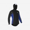 DECATHLON Pánska potápačská neoprénová bunda s kapucňou SCD 5,5 mm čierno-modrá 3XL DECATHLON Pánska potápačská neoprénová bunda s kapucňou SCD 5,5 mm čierno-modrá 3XL