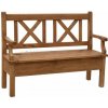 Rustikálna lavica MEXICANA BAX25 s lakťovými opierkami Barevné provedení: vosk - dub tmavý, Délka: 120 cm Rustikálna lavica MEXICANA BAX25 s lakťovými opierkami Barevné provedení: vosk - dub tmavý, Délka: 120 cm