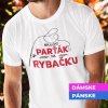 Tričko s potlačou Najlepší parťák na rybačku Pánsky Biela 146 cm/10 rokov Tričko s potlačou Najlepší parťák na rybačku Pánsky Biela 146 cm/10 rokov