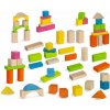 Eichhorn bloky mix farebné a natural 60 ks
