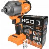 NEO Rázový Uťahovák Akumulátorový bezkartáčový 1/2 NEO Rázový Uťahovák Akumulátorový bezkartáčový 1/2