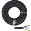 Gumové hadicové vedenie H05 RR-F 3G1,5 mm² 10 m čierne Gumové hadicové vedenie H05 RR-F 3G1,5 mm² 10 m čierne