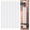 12x Sviečky NA TORTU narodeninové biele dlhé zapichovacie s podstavcami 14,5 cm 12x Sviečky NA TORTU narodeninové biele dlhé zapichovacie s podstavcami 14,5 cm