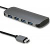 Qoltec Adaptér USB-C 3.1 /4 x USB-A 3.0 | DC Qoltec Adaptér USB-C 3.1 /4 x USB-A 3.0 | DC