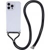 AppleMix Kryt pre Apple iPhone 16 Pro - Šnúrka na zavesenie - Odolný - Plast / guma - Priehľadný AppleMix Kryt pre Apple iPhone 16 Pro - Šnúrka na zavesenie - Odolný - Plast / guma - Priehľadný
