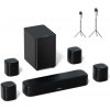 Ultimea Aura A40 7.1 Soundbar + Steady 310 Reproduktorové Stojany Ultimea Aura A40 7.1 Soundbar + Steady 310 Reproduktorové Stojany