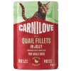 CARNILOVE Cat POUCH JELLY rich in Quail enriched with Dandelion 85 g CARNILOVE Cat POUCH JELLY rich in Quail enriched with Dandelion 85 g