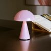 HÜBSCH stolová LED lampa Mush, ružová, výška 20 cm - 962049 HÜBSCH stolová LED lampa Mush, ružová, výška 20 cm - 962049