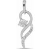 Nefertitis Prívesok strieborný s brúseným diamantom Ag 925 027177 DIA NF55926 - 1,9 cm, 0,9 g Nefertitis Prívesok strieborný s brúseným diamantom Ag 925 027177 DIA NF55926 - 1,9 cm, 0,9 g